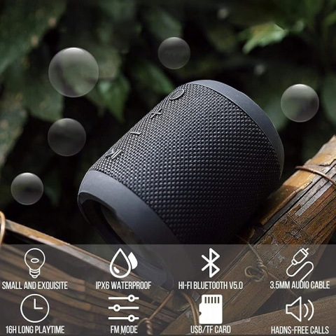 Bezprzewodowy głośnik Bluetooth 5.0 20W HD Wodoodporny 16h pracy Bezprzewodowy głośnik Bluetooth 5.0 20W HD Wodoodporny 16h pracy