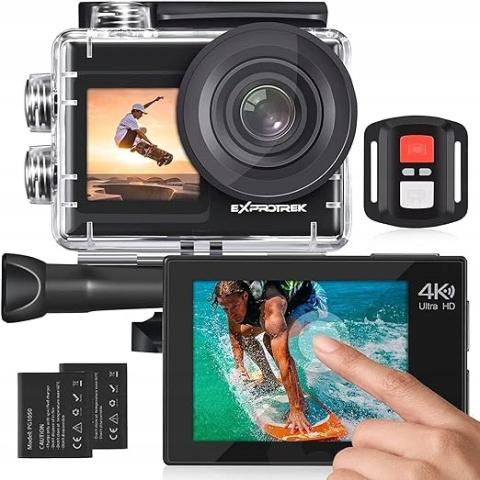 Kamera sportowa EXPROTREK 4K UHD Kamera sportowa EXPROTREK 4K UHD