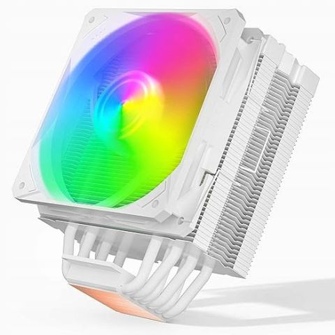 Wentylator RGB LED Chłodzący procesor 120mm Intel LGA 1700/AMD Ryzen AM5 Wentylator RGB LED Chłodzący procesor 120mm Intel LGA 1700/AMD Ryzen AM5