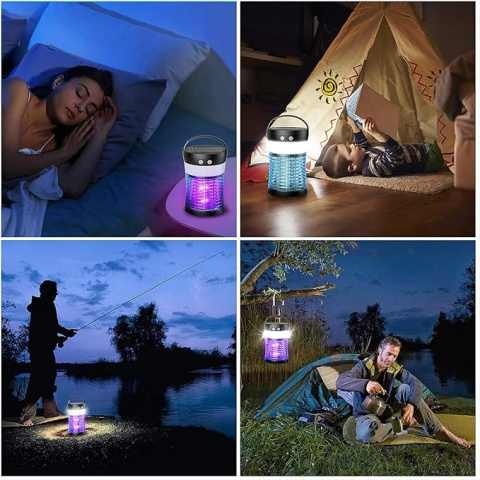 Zenoplige Lampa owadobójcza UV - Idealna na lato Zenoplige Lampa owadobójcza UV - Idealna na lato