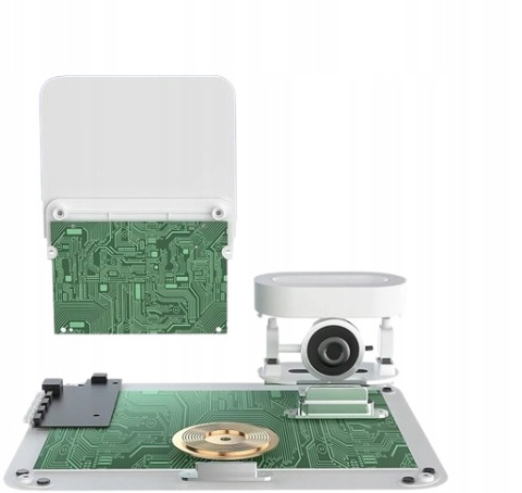 Bezprzewodowa Stacja Ładująca 3 w 1 z Budzikiem iPhone iWatch AirPods Bezprzewodowa Stacja Ładująca 3 w 1 z Budzikiem iPhone iWatch AirPods