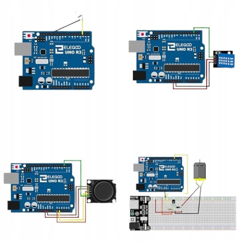 ELEGOO UNO R3 Ultimate Starter Kit - Zestaw Kompatybilny z Arduino IDE ELEGOO UNO R3 Ultimate Starter Kit - Zestaw Kompatybilny z Arduino IDE