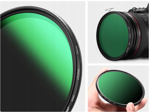 Filtr Polaryzacyjny 72mm CPL HD 30 warstw Ultra Cienki Zwiększa Kontrast Filtr Polaryzacyjny 72mm CPL HD 30 warstw Ultra Cienki Zwiększa Kontrast