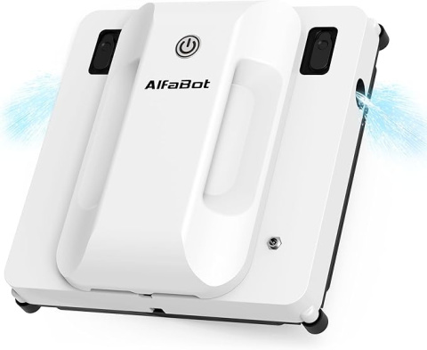 Inteligentny Robot do Mycia Okien AlfaBot GLS400 - Automat myjący do szyb Inteligentny Robot do Mycia Okien AlfaBot GLS400 - Automat myjący do szyb