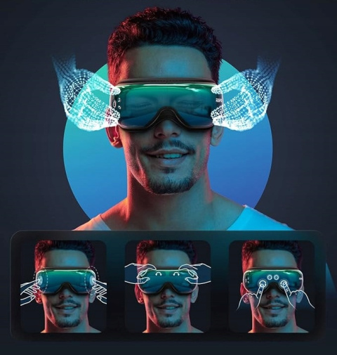 Maska do Spania RENPHO Eyeris 1 Podgrzewany Masażer Oczu z Muzyką Bluetooth Maska do Spania RENPHO Eyeris 1 Podgrzewany Masażer Oczu z Muzyką Bluetooth