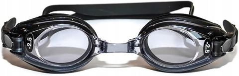 Okulary Pływackie +3 Dioptre z Zabarwieniem Chroniącym Przed Promieniami UV Okulary Pływackie +3 Dioptre z Zabarwieniem Chroniącym Przed Promieniami UV