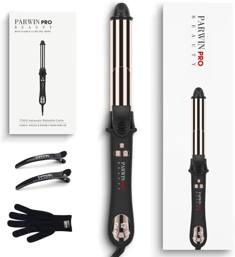 Lokówka PARWIN PRO BEAUTY 32mm Obrotowa z powłoką Nano Titanium LCD Lokówka PARWIN PRO BEAUTY 32mm Obrotowa z powłoką Nano Titanium LCD