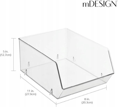MDesign Plastikowy pojemnik do przechowywania żywności