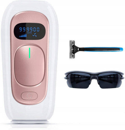DEPILATOR LASEROWY IPL BEZBOLESNA TRWAŁA DEPILACJA