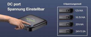 EASYLONGER EL240 CPAP akumulator CPAP Powerbank 24000 G392