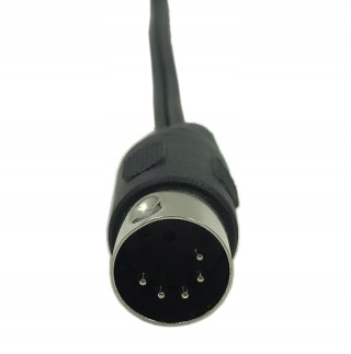 Kabel 5-pinowy męski na 2 RCA żeński