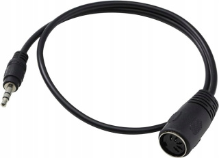 Kabel jack 3,5 mm - DIN 5-pin CERRXIAN 0,5 m