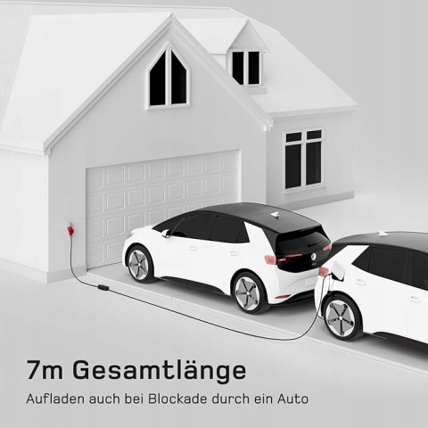 ŁADOWARKA 22KW trójfazowa z kablem 7m 6-32A ŁADOWARKA 22KW trójfazowa z kablem 7m 6-32A
