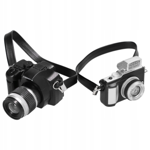 MINI CAMERA MODEL DEKORACJA DLA LALEK 4 SZT