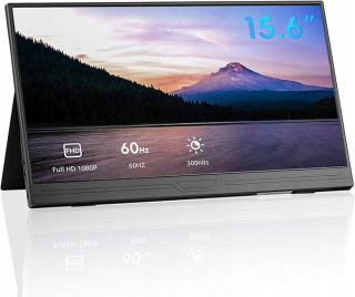 Przenośny Monitor Ekran 15,6" FHD 1920x1080 IPS HDR HDMI Type-C