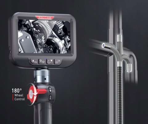Ralcam Kamera endoskopowa H406B inspekcyjna 6,2 mm HD 4,3"teleskopowa 2024 Ralcam Kamera endoskopowa H406B inspekcyjna 6,2 mm HD 4,3"teleskopowa 2024