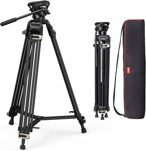 Statyw tripod Smallrig Video Heavy-Duty z głowicą AD-01 186 cm 3751B