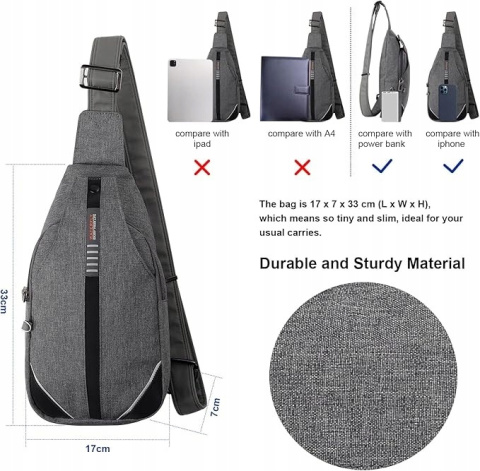 Waterfly torba sportowa poliester bez wzoru Waterfly torba sportowa poliester bez wzoru