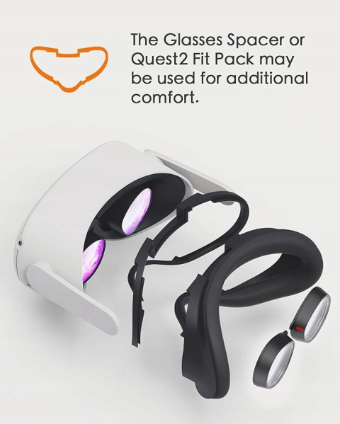 Wkładka soczewkowa kompatybilna z Oculus Quest 2