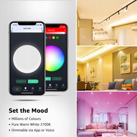 Żarówki LED Lepro GU10 4,5W 350lm 4 szt.