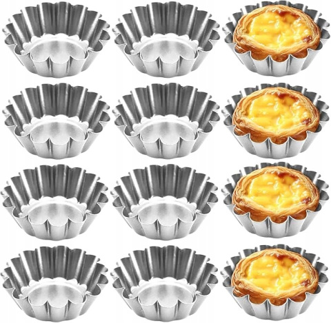 30 sztuk mini foremek do tart muffinek, mini ciastek 30 sztuk mini foremek do tart muffinek, mini ciastek