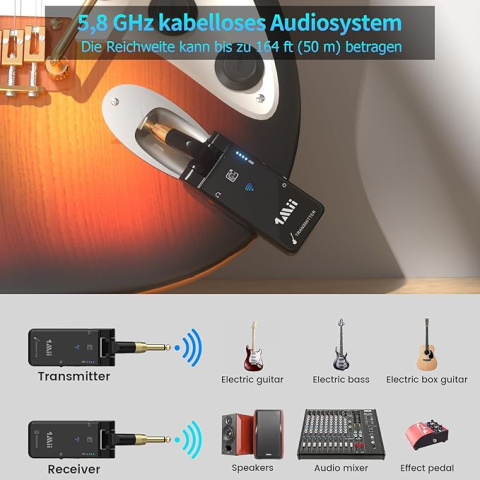 Bezprzewodowy system gitarowy M2 Bezprzewodowy system gitarowy M2