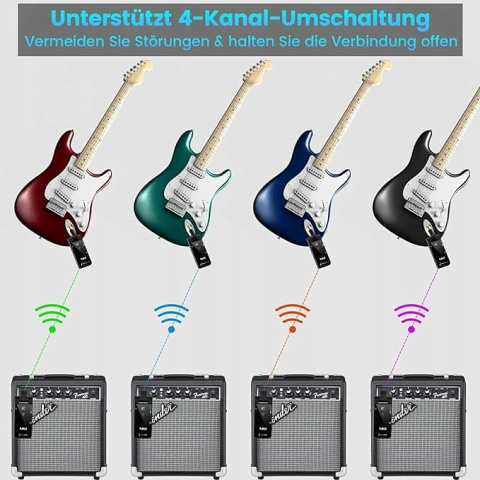 Bezprzewodowy system gitarowy M2 Bezprzewodowy system gitarowy M2