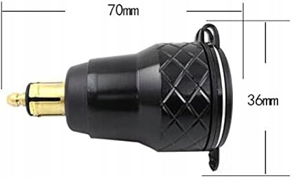 Dla BMW-podwójna ładowarka USB-Hella-DIN-wtyczka-adapter gniazda motocyklow