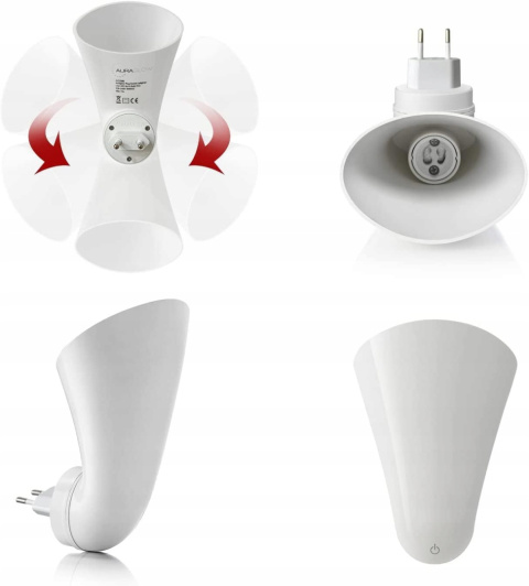 Lampa ścienna nocna Auraglow
