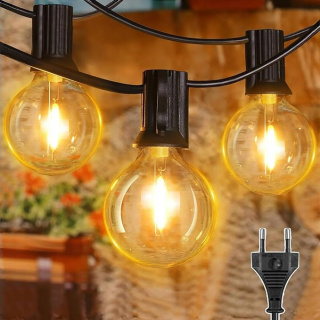 Lampki Kulki G40 Iluminacja Na Zewnątrz Edison 5m