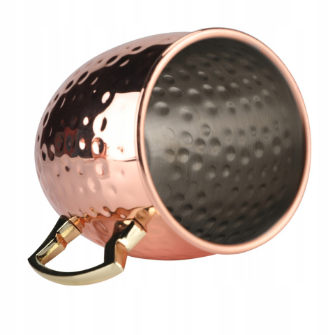 MOSCOW MULE KUBEK MOSCOW MULE ZESTAW 4 SZT., MIEDZIANY KUBEK NA KOKTAJL MOSCOW MULE KUBEK MOSCOW MULE ZESTAW 4 SZT., MIEDZIANY KUBEK NA KOKTAJL
