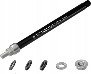 NICEDACK M12 x 1,75-167-192 mm adapter osi zaczepu przyczepki rowerowej