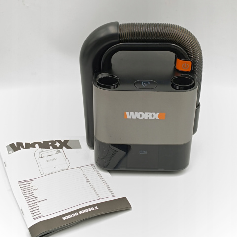 Odkurzacz ręczny Worx WX030.9 czarny Odkurzacz ręczny Worx WX030.9 czarny