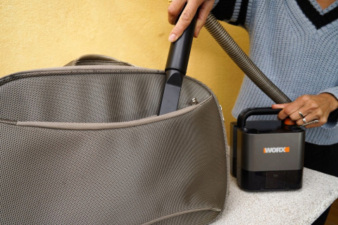 Odkurzacz ręczny Worx WX030.9 czarny Odkurzacz ręczny Worx WX030.9 czarny