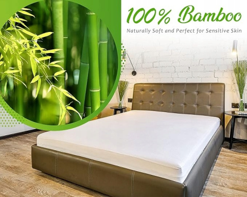Wodoodporny ochraniacz na materac EU Double 140 x 200 cm Wodoodporny ochraniacz na materac EU Double 140 x 200 cm