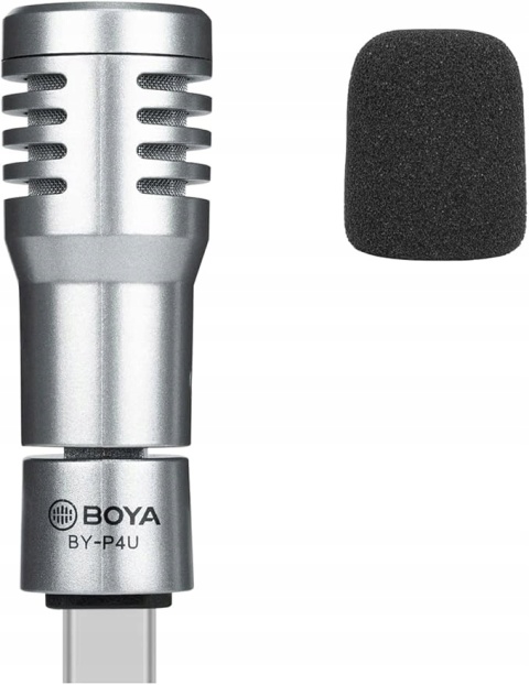 Mini Mikrofon USB-C do Androida i laptopa BOYA BY-P4U Wielokierunkowy Mini Mikrofon USB-C do Androida i laptopa BOYA BY-P4U Wielokierunkowy