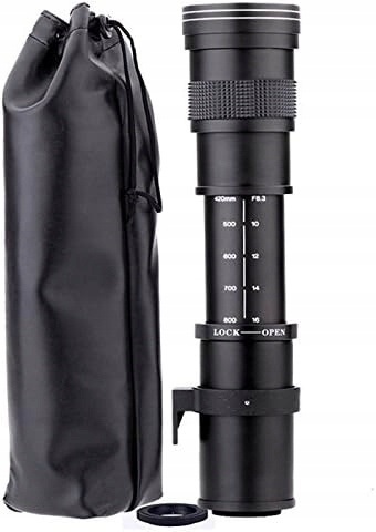 Teleobiektyw Ręczny MF 420-800 mm do Canon EOS T5 T6 T7 60D 70D 80D 7D Teleobiektyw Ręczny MF 420-800 mm do Canon EOS T5 T6 T7 60D 70D 80D 7D