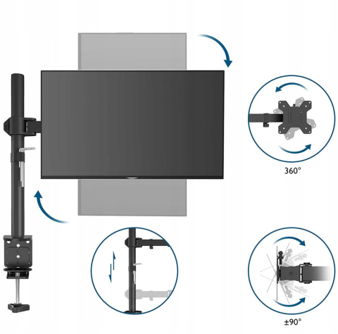 UCHWYT DO MONITORA BONTEC 13"-32" 10 kg